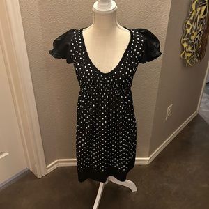Black Polka Dot Dress
